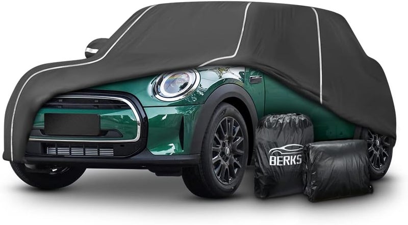 BERKSYDE Waterproof Car Cover Compatible for Mini Cooper/Cooper S 2-Doors.2002-2024 All Weather 6 Layers Full Car Cover with Storage Bag - Image 1